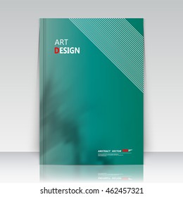 Abstract composition. Text frame surface. Green a4 brochure cover design. Title sheet layout model. Creative front page art. Ad banner form texture. Vector grunge figure icon. Elegant flyer fiber font