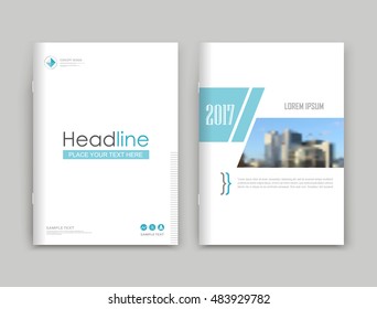 Abstract composition. Text frame surface. White, blue a4 brochure cover design. Title sheet model set. Header box. Financial analytic icon. Vector front page font. Ad banner form texture. Flier fiber