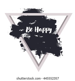 Abstract composition,  triangle,  background for text 