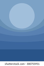 Abstract composition. Vector illustration