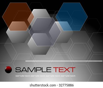 Abstract composition - vector illustration
