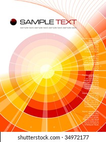 Abstract composition - vector illustration