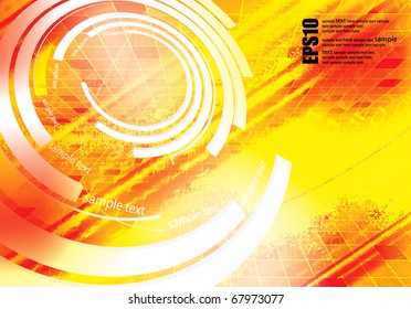 Abstract composition - vector illustration