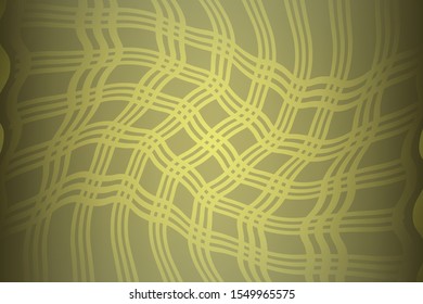 Abstract composition of wavy horizontal and vertical lines swirling towards the center on a gradient background. Vector image.