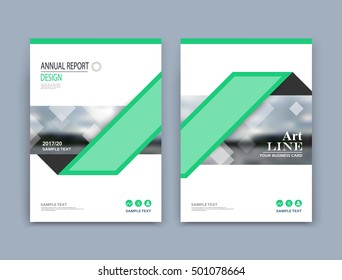 Abstract composition. White a4 brochure cover design. Info banner text frame. Sky font. Title sheet model set. Modern vector front page. Brand logo texture. Green line image icon. Ad flyer fiber