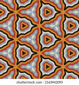 Composición abstracta en colores amarillos, rojos, azules y negros. Moderno y creativo fondo dibujado a mano.
