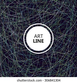 Abstract composition,circle, background, lines, EPS 10 vector illustration