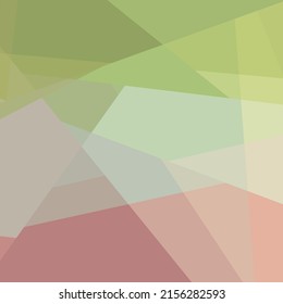 Abstract computational color Polygones background illustration