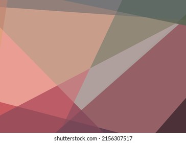 Abstract computational color Polygones background illustration