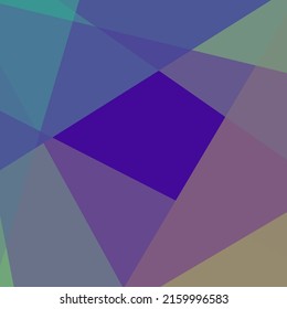 Abstract computational color Polygones background illustration