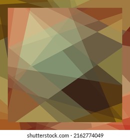 Abstract computational color Polygones background illustration