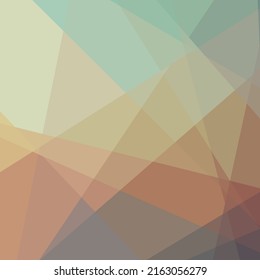 Color de cálculo abstracto Ilustración de fondo de polígonos