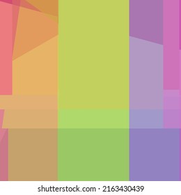 Abstract computational color Polygones background illustration