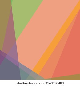 Abstract computational color Polygones background illustration