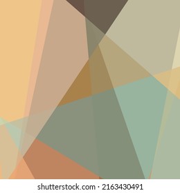 Abstract computational color Polygones background illustration