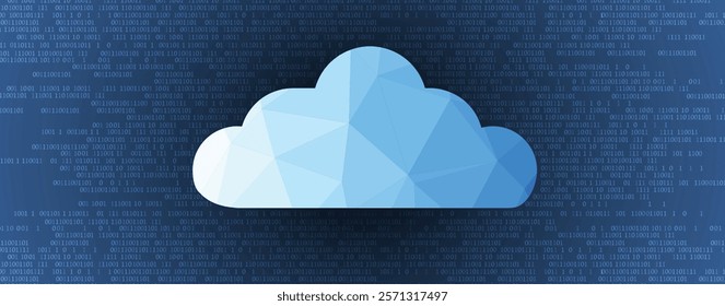 Abstract Computer cloud storage technology background. network visual connection