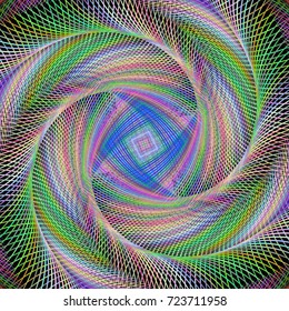 Abstract computer generated digital graphic design background