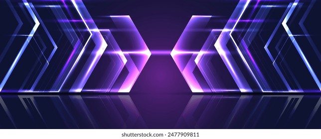 Abstract Computer technology background. network visual connection