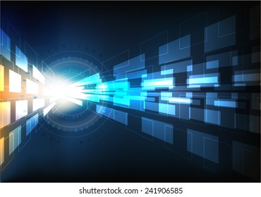 abstract computer technology business vector