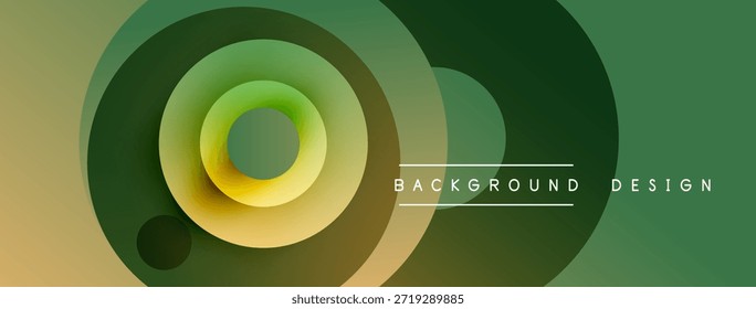 Abstrakte konzentrische Kreise, Farbverlauf, modernes Design. Minimalistische Komposition, geeignet für Hintergründe, Präsentationen. Glatte Übergänge.