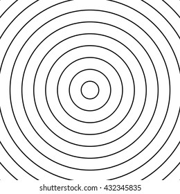 Abstract concentric circles pattern