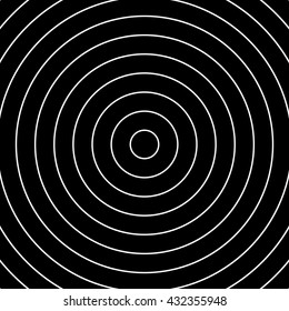 Abstract concentric circles pattern