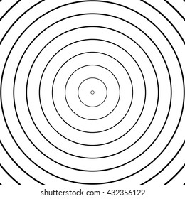 Abstract concentric circles pattern