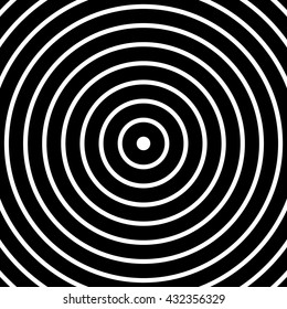 Abstract concentric circles pattern