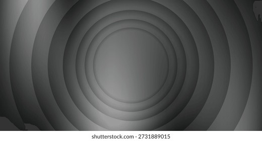 Abstrato Concêntrico Círculos Radial Efeito Borrão Fundo Monocromático
