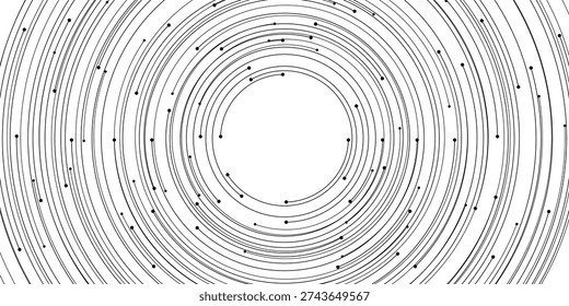 Círculos concéntricos Abstractas con