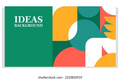 abstract concept background idea vector design can be used for web
