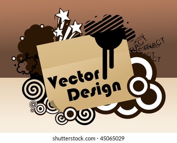 abstract concept background, vector illustration