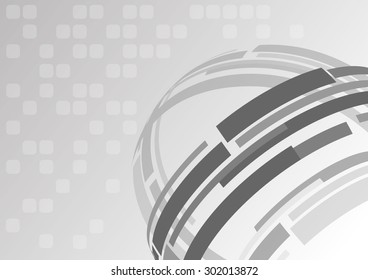 Abstract concept computer technology business
