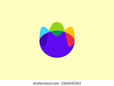 abstract concept for digital printing