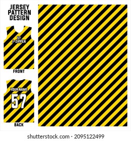 abstract concept front and back  pattern jersey template for sports uniform printing or sublimation football, volleyball, basketball, e-sports, cycling, and fishing