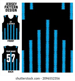 abstract concept front and back  pattern jersey template for sports uniform printing or sublimation football, volleyball, basketball, e-sports, cycling, and fishing