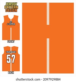 abstract concept front and back pattern jersey template for sports uniform printing or sublimation football, volleyball, basketball, e-sports, cycling, and fishing