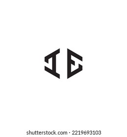 IE abstract concept in high quality professional design that will print well across any print media