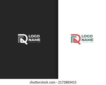 Resumen de la letra de concepto del diseño del logotipo geométrico
