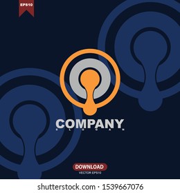 Abstract concept logo icon vector design