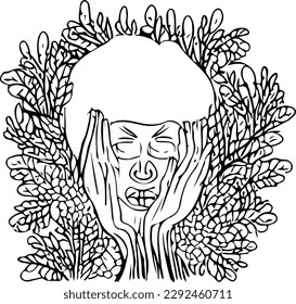 Abstract concept of mental health