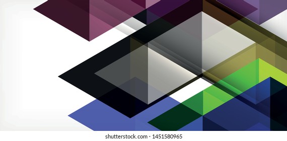 Abstract concept triangle graphic element. Technology background. Banner, poster template. Art vector background futuristic design.