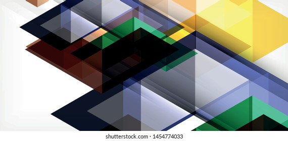 Abstract concept triangle graphic element. Technology background. Banner, poster template. Art vector background futuristic design.