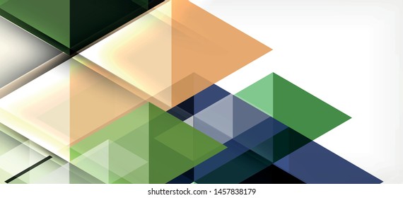 Abstract concept triangle graphic element. Technology background. Banner, poster template. Art vector background futuristic design.