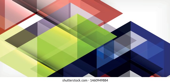 Abstract concept triangle graphic element. Technology background. Banner, poster template. Art vector background futuristic design.