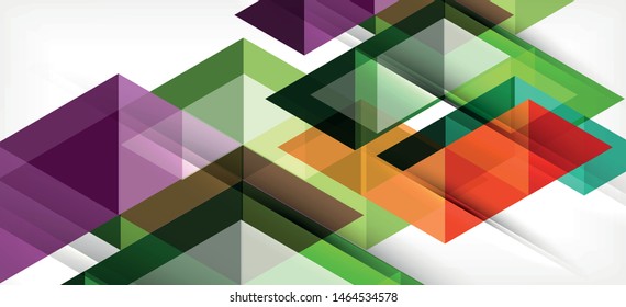 Abstract concept triangle graphic element. Technology background. Banner, poster template. Art vector background futuristic design.