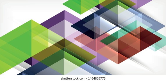 Abstract concept triangle graphic element. Technology background. Banner, poster template. Art vector background futuristic design.