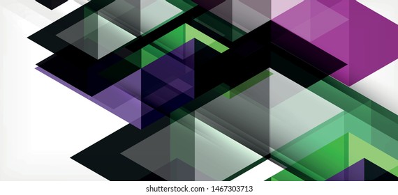 Abstract concept triangle graphic element. Technology background. Banner, poster template. Art vector background futuristic design.