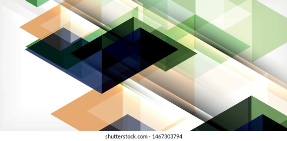 Abstract concept triangle graphic element. Technology background. Banner, poster template. Art vector background futuristic design.