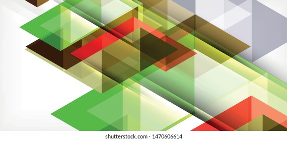 Resumen del concepto de elemento gráfico triangular. Antecedentes tecnológicos. Cartel, plantilla de afiches. Diseño futurista de fondo vectorial de arte.